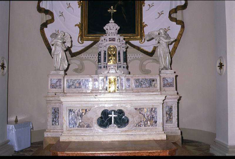 altare maggiore - bottega veneta (metà sec. XVIII)