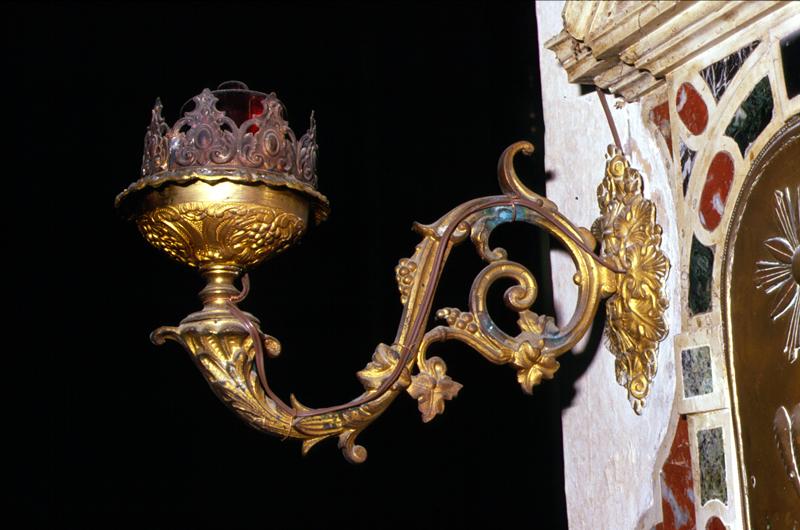 candeliere da parete - bottega veneta (fine sec. XIX)