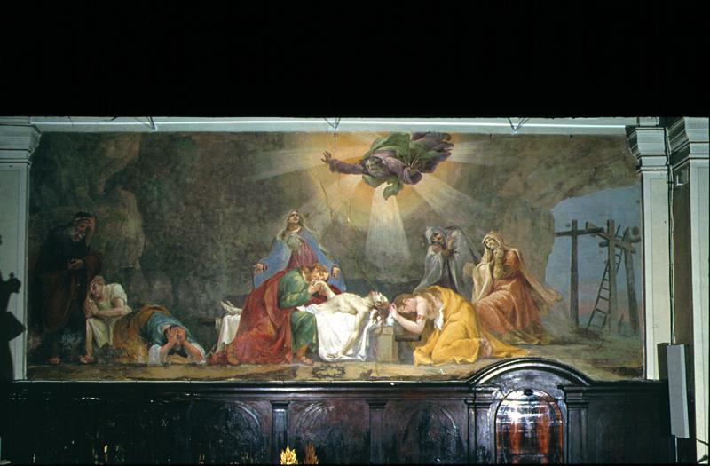 deposizione di Cristo dalla croce (dipinto) di Canal Giambattista - ambito veneto (sec. XIX)