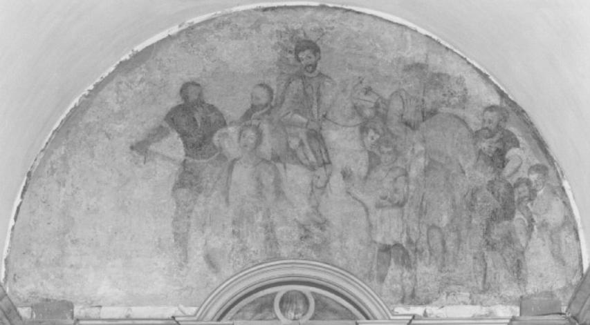 martirio di Sant'Augusta (dipinto) di Amalteo Pomponio (attribuito) (seconda metà sec. XVI)