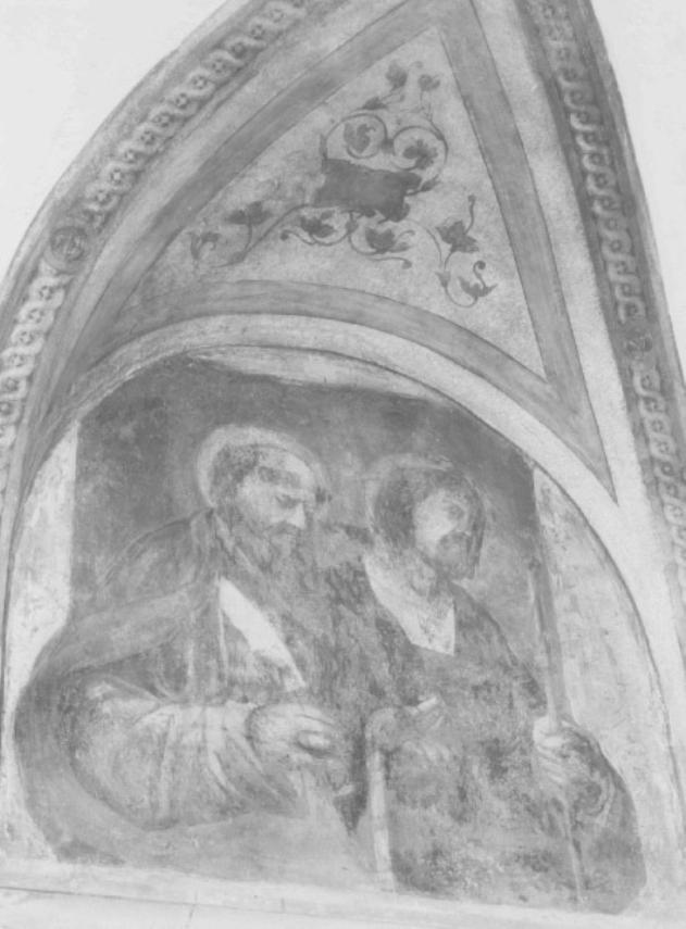 San Bartolomeo e San Tommaso (dipinto) di De Sacchis Giovanni Antonio Detto Pordenone (attribuito) (sec. XVI)