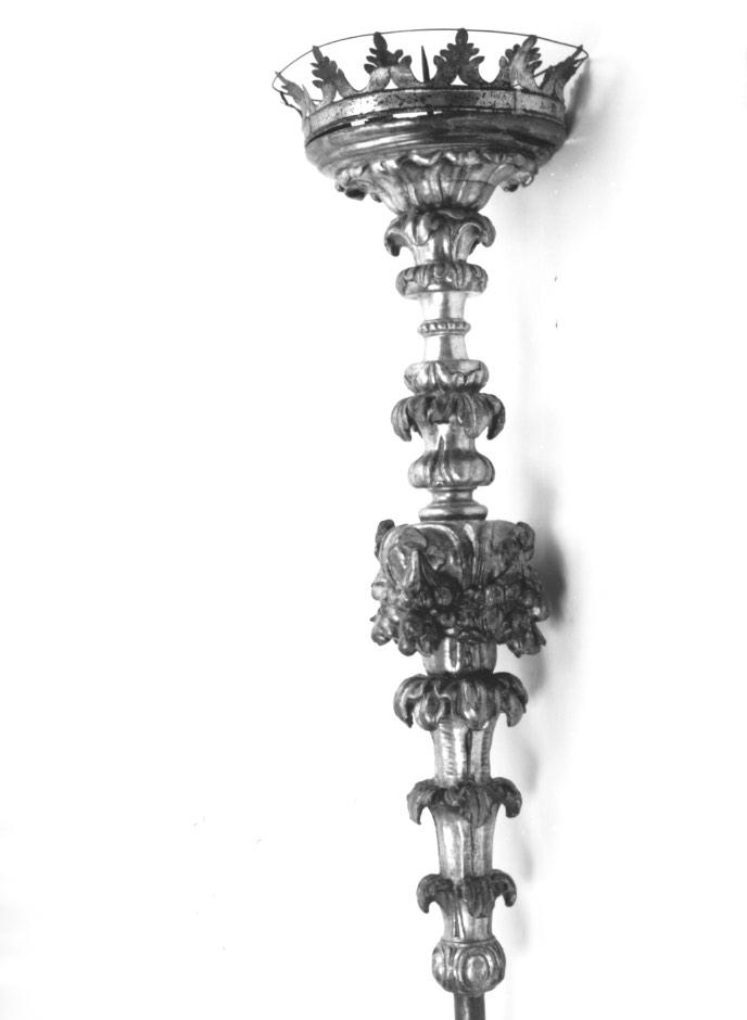 candelabro portatile - bottega veneta (fine sec. XVII)