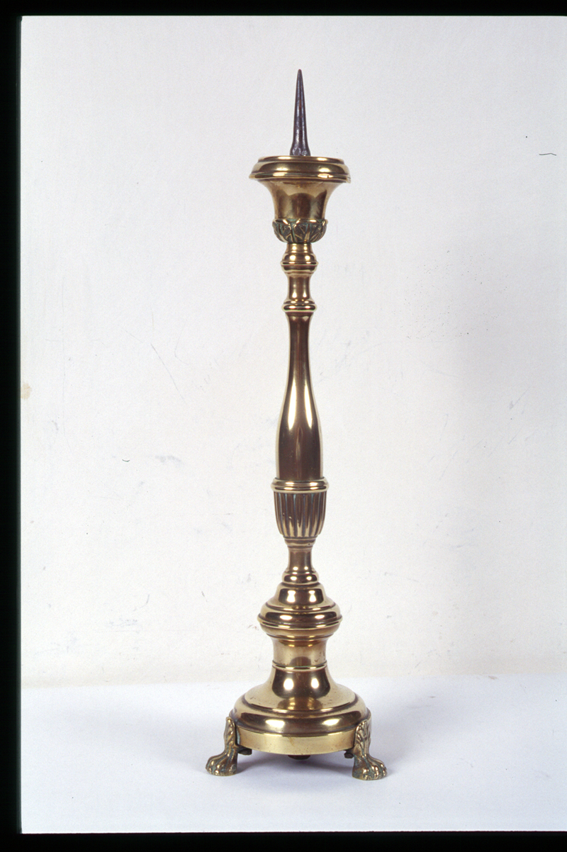 candeliere, serie - manifattura veneta (secondo quarto sec. XIX)