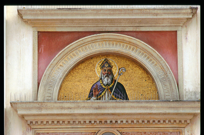 San Biagio (decorazione musiva) di Motta Alvise, Costaman (ditta) - ambito veneto (sec. XX)