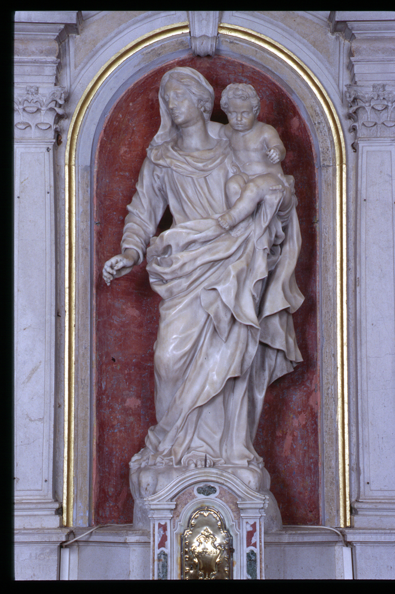 Madonna del Rosario (scultura) - manifattura veneta (primo quarto sec. XVIII)