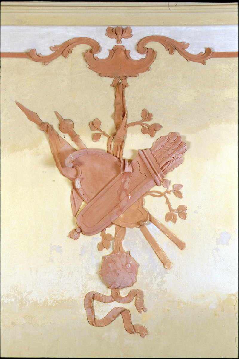testa d'uomo (rilievo) - manifattura veneta (sec. XVIII)