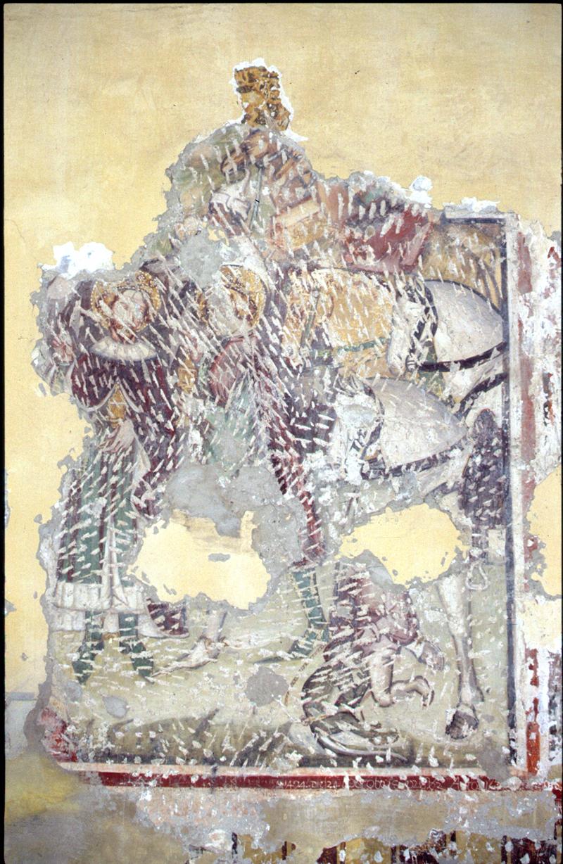 adorazione dei Re Magi (dipinto, elemento d'insieme) di Amico di Tommaso (attribuito) - ambito veneto (sec. XIV)