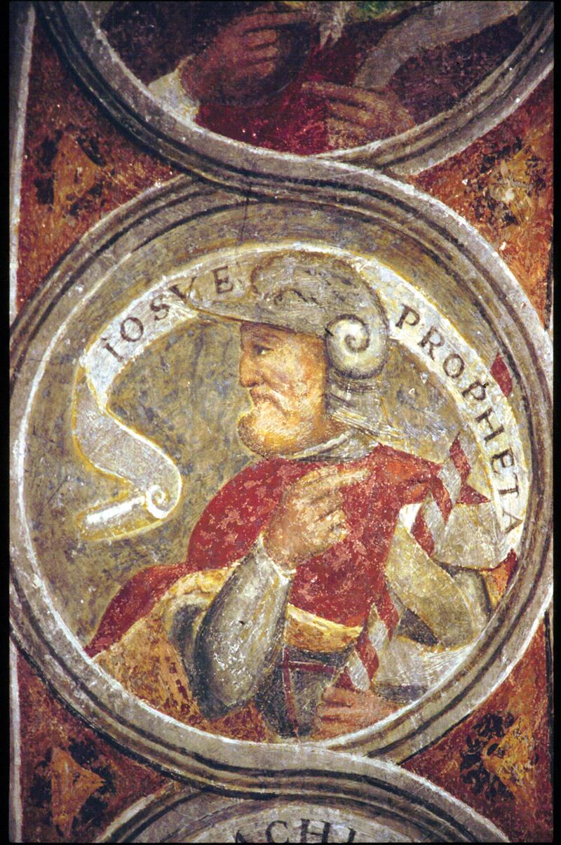 profeta Giosuè (dipinto, elemento d'insieme) - bottega veneta (sec. XVI)