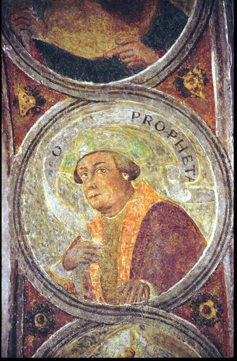 profeta (dipinto, elemento d'insieme) - bottega veneta (sec. XVI)