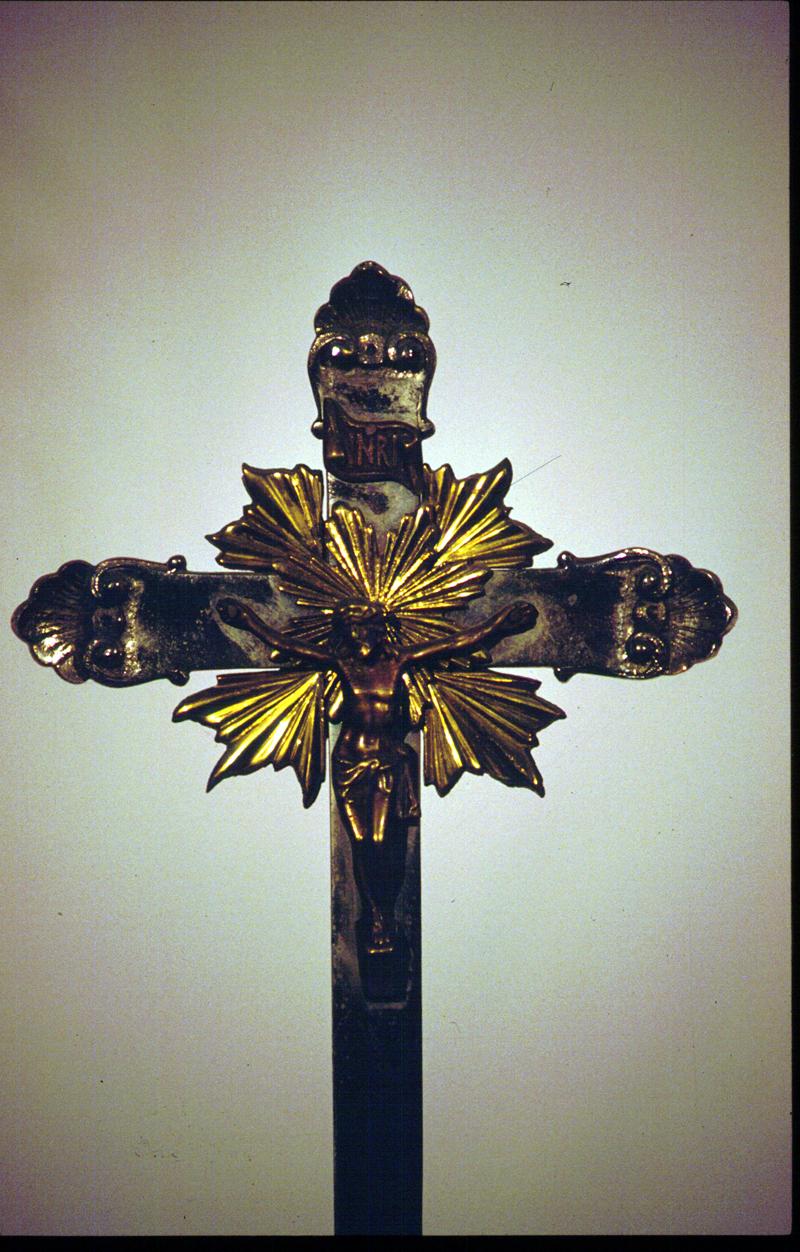 croce processionale - bottega veneta (fine/inizio secc. XVI/ XVII)