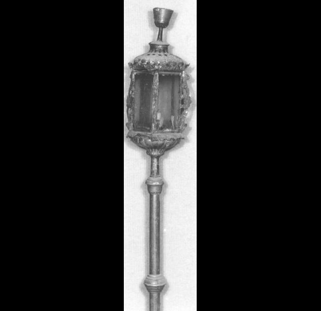 lanterna processionale - ambito veneto (secc. XVIII/ XIX)