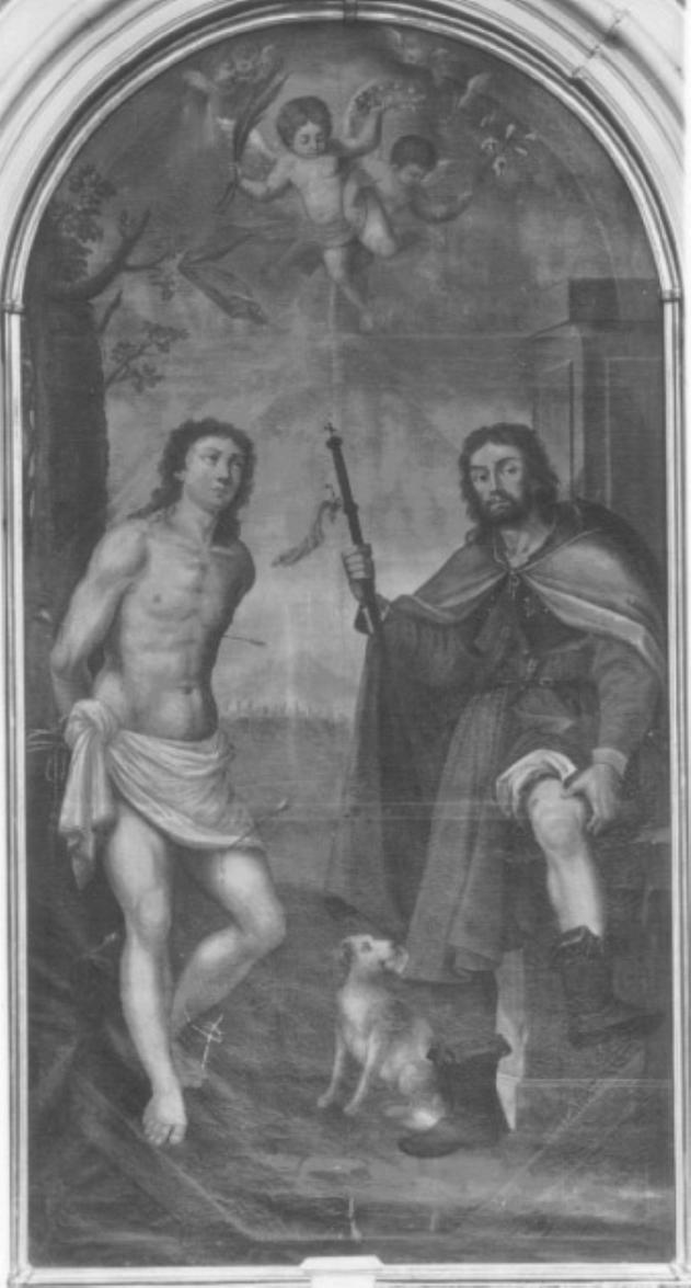 San Sebastiano e San Rocco (dipinto) - ambito veneto (sec. XVII)