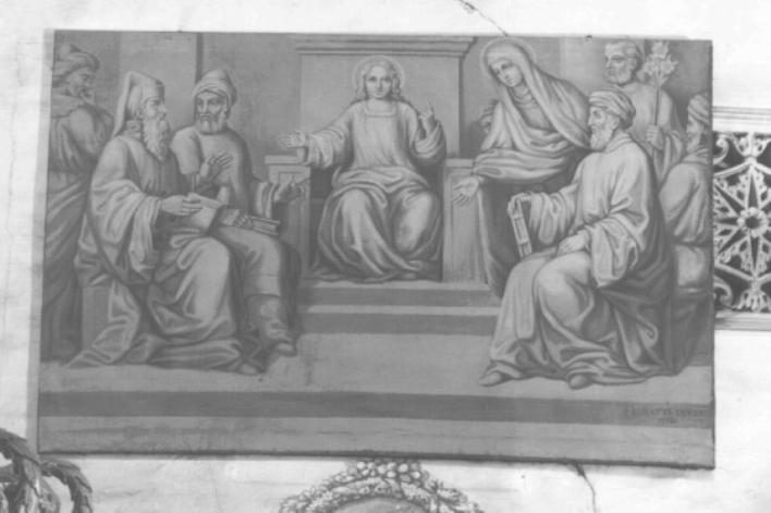 Gesù fra i dottori (dipinto) di Bonatti Pietro - ambito veneto (sec. XIX)