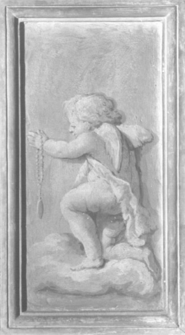 angioletto/ allegoria sacra (dipinto) - ambito veneziano (seconda metà sec. XVIII)