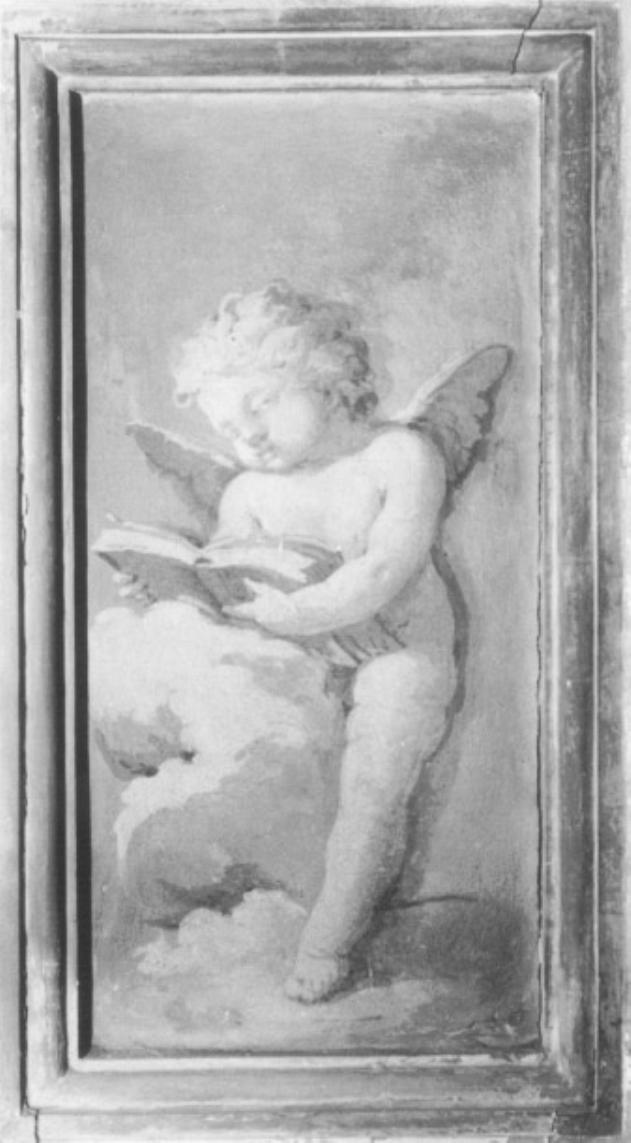 angioletto/ allegoria della Conoscenza (dipinto) - ambito veneziano (seconda metà sec. XVIII)