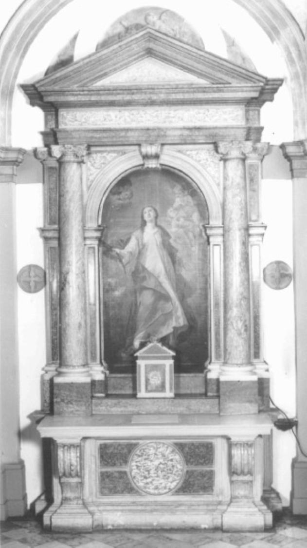 altare maggiore - ambito veneto (metà sec. XVIII)