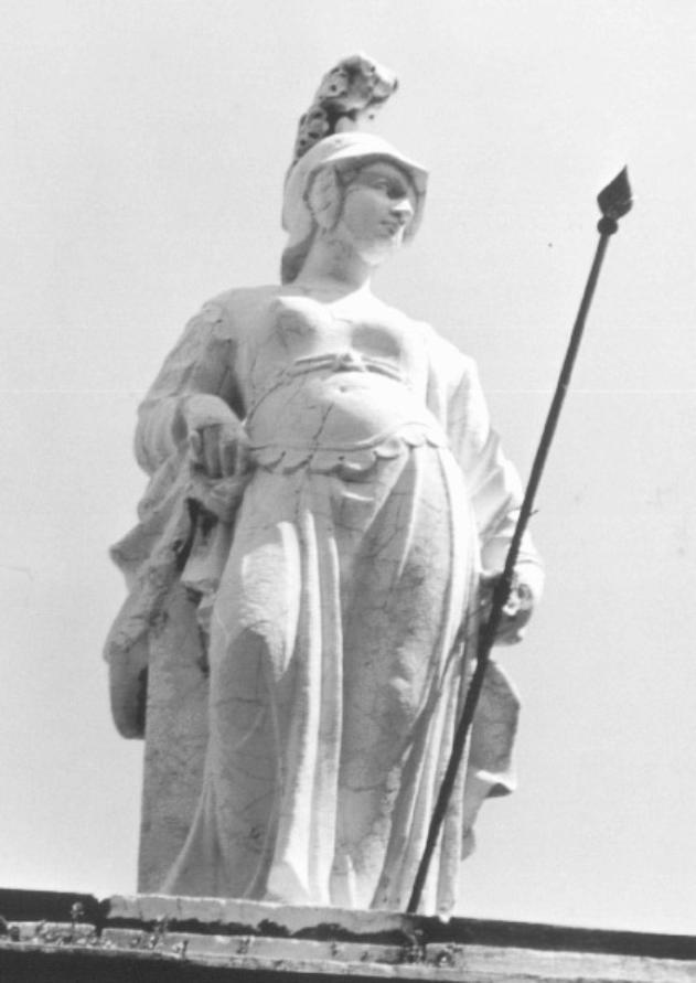 figura allegorica femminile: la fortezza (statua) di Bonazza Francesco (sec. XVIII)