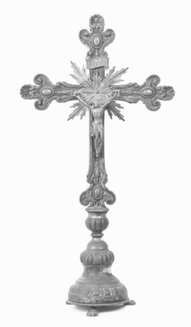 croce d'altare - produzione veneta (seconda metà sec. XIX)