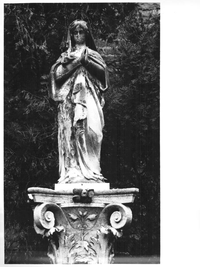Madonna orante (statua) - ambito veneto (sec. XIX)