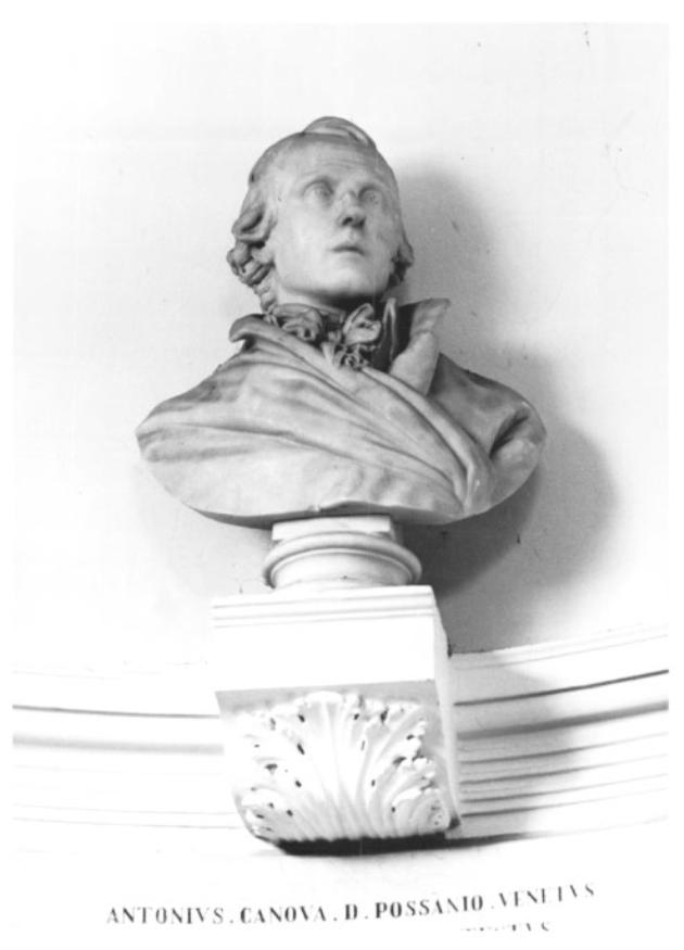busto ritratto di Antonio Canova (scultura) - ambito veneto (sec. XVIII)