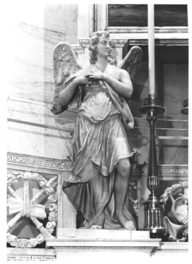 angelo (statua) - ambito veneto (metà sec. XVIII)