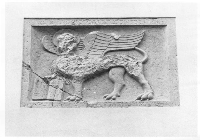 leone di San Marco (rilievo) - ambito veneto (sec. XVII)