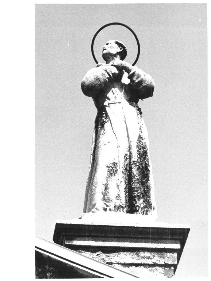 San Francesco d'Assisi (statua) - ambito veneto (secc. XVIII/ XIX)