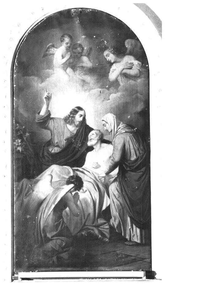 Morte di San Giuseppe (dipinto) - ambito veneto (secondo quarto sec. XIX)
