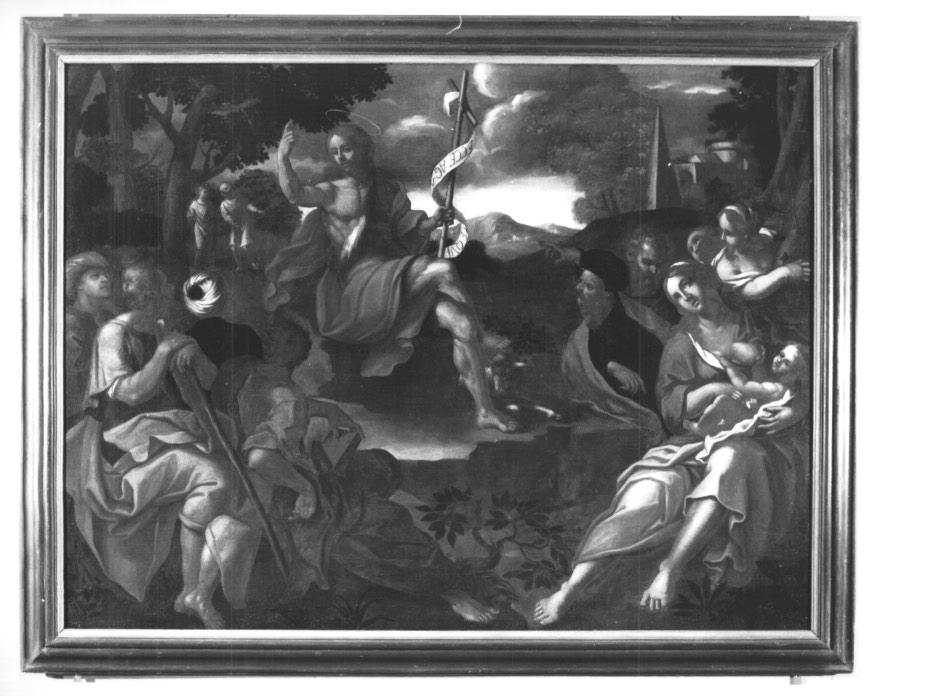 predica di San Giovanni Battista (dipinto) - ambito veneto (sec. XVI)