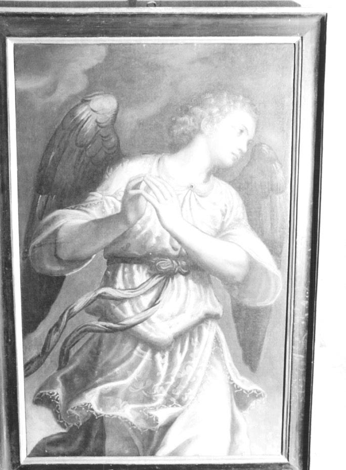 angelo adorante (dipinto) - ambito veneto (prima metà sec. XVII)