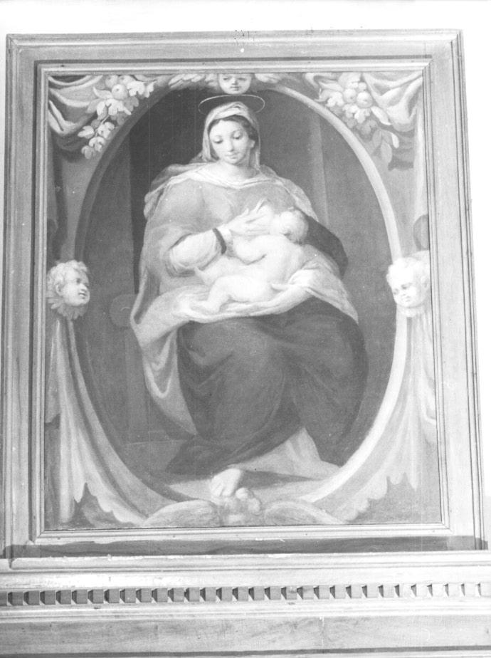 Madonna del latte, Madonna con Bambino (dipinto) - ambito veneto (seconda metà sec. XVI)