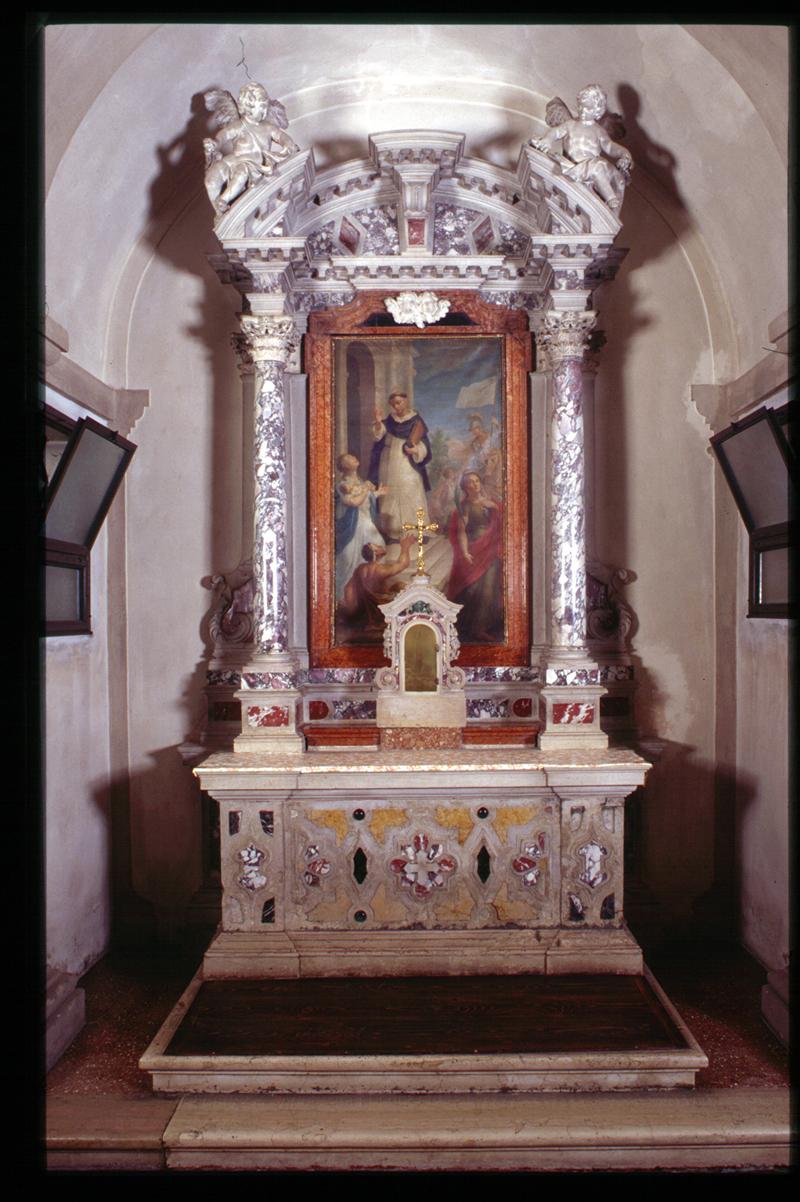 altare - manifattura veneta (primo quarto sec. XVII)