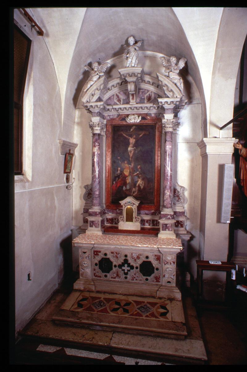 altare - manifattura veneta (primo quarto sec. XVII)