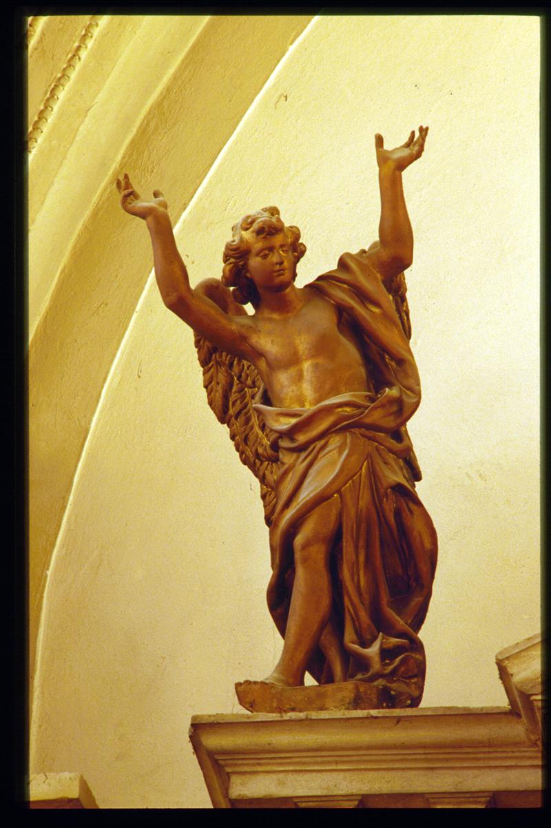 angelo (scultura, serie) - manifattura veneta (sec. XVII)