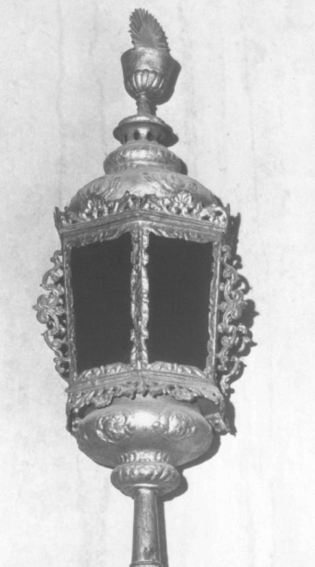 lanterna processionale - produzione veneta (sec. XIX)