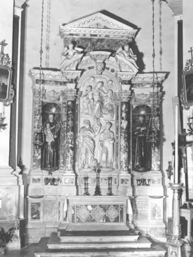 altare di Cavrioli Francesco (attribuito) (sec. XVII)
