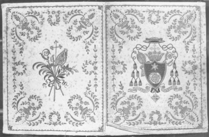 coperta di libro liturgico - ambito veneto (sec. XIX)