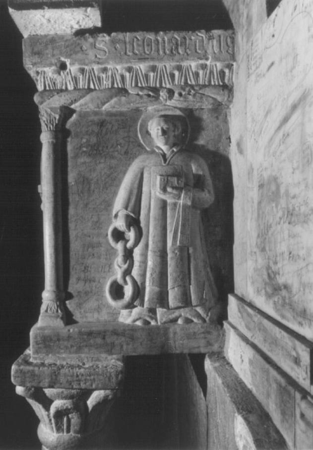 San Leonardo (rilievo) - ambito veneto (sec. XIV)