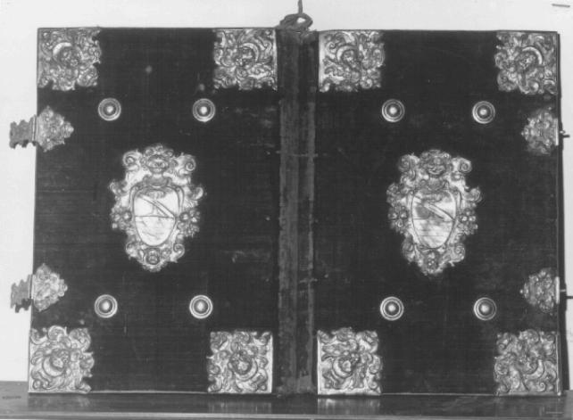 coperta di libro liturgico - ambito veneto (sec. XVII)