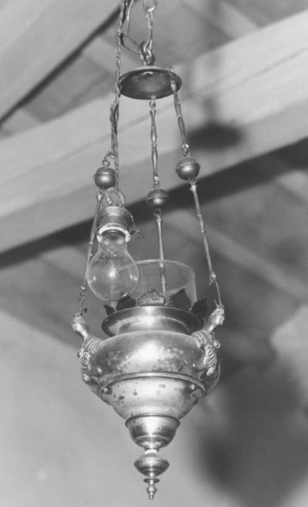 lampada pensile - manifattura veneta (sec. XVIII)
