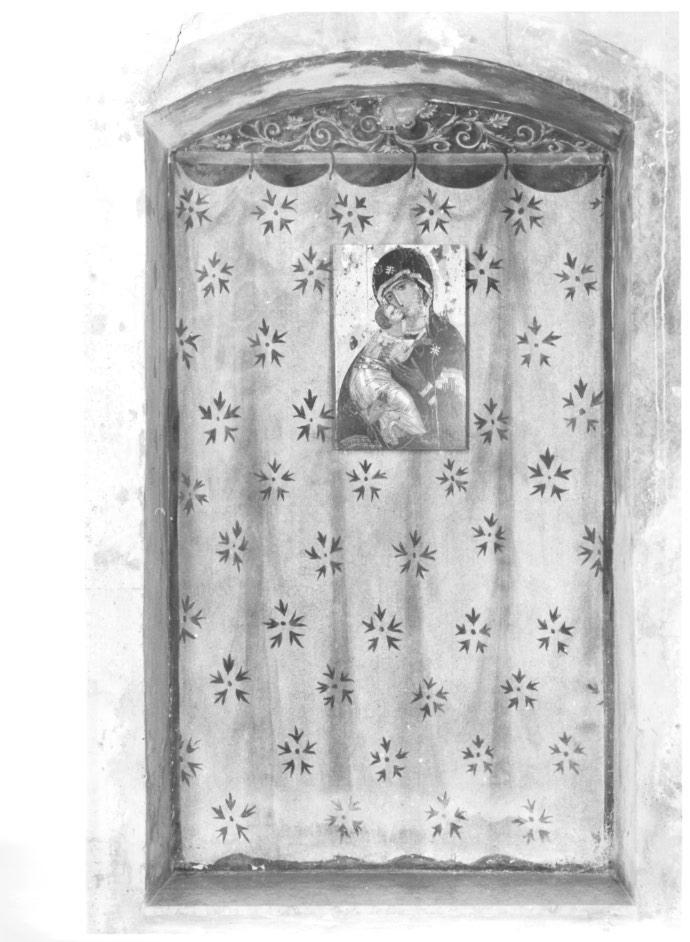 motivi decorativi a finti tendaggi (decorazione pittorica) di Rosso Antonio (sec. XVI)