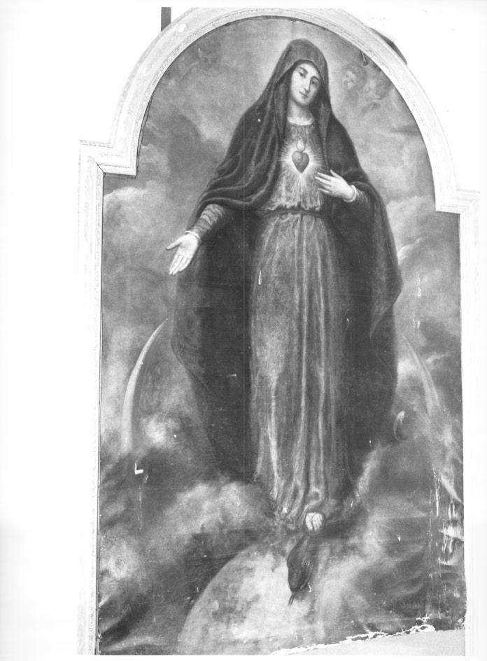 Madonna Immacolata (dipinto) di Dal Favero Antonio - ambito veneto (secc. XIX/ XX)