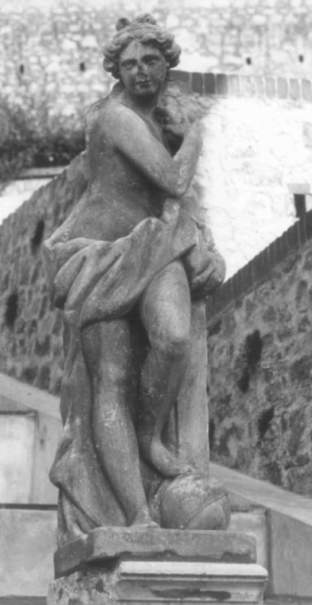 figura allegorica femminile (statua) - ambito veneto (sec. XIX)