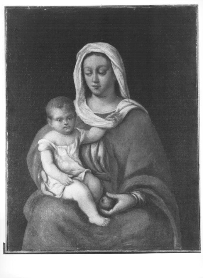 Madonna del Pomo, Madonna con Bambino (dipinto) - ambito veneto (sec. XVII)