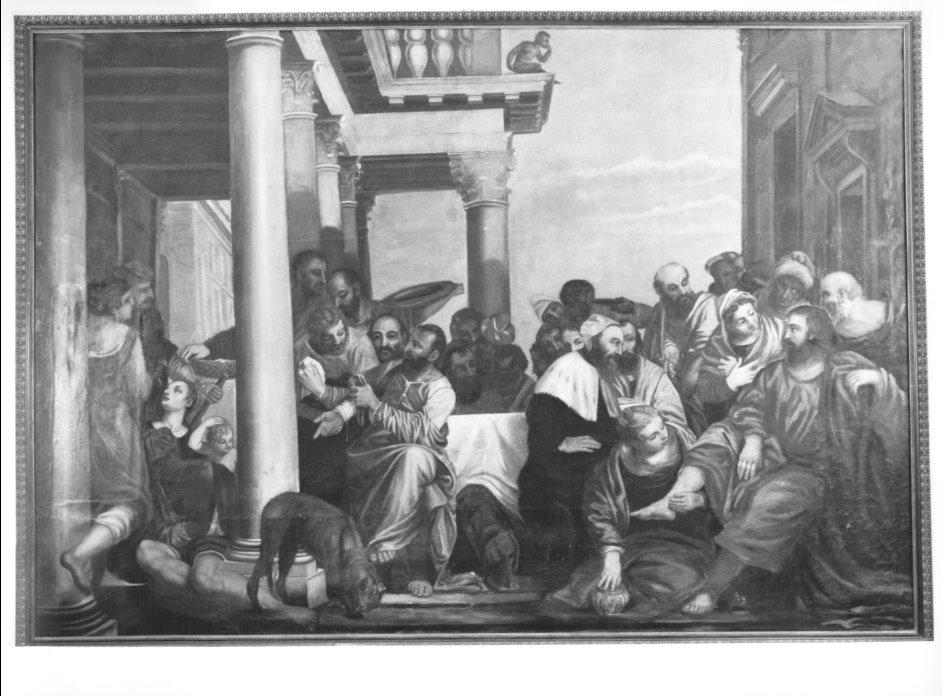 Cena in casa di Simone (dipinto) - ambito veneto (secc. XVI/ XVII)