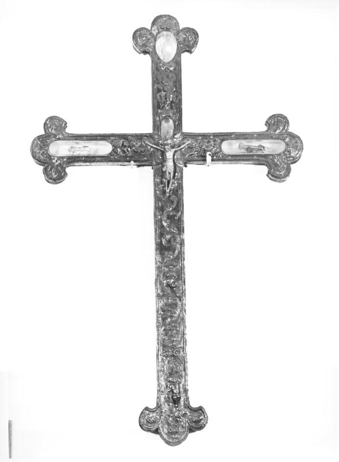 reliquiario - a croce - bottega fiorentina (?) (sec. XVII)