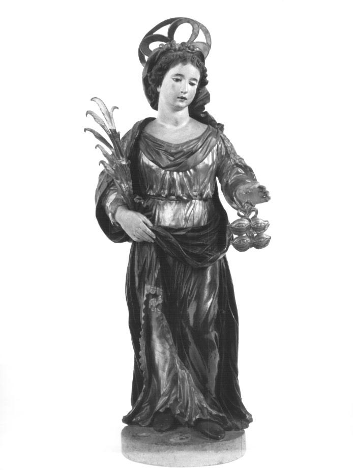 Santa Lucia (statua) - ambito veneto (sec. XVIII)