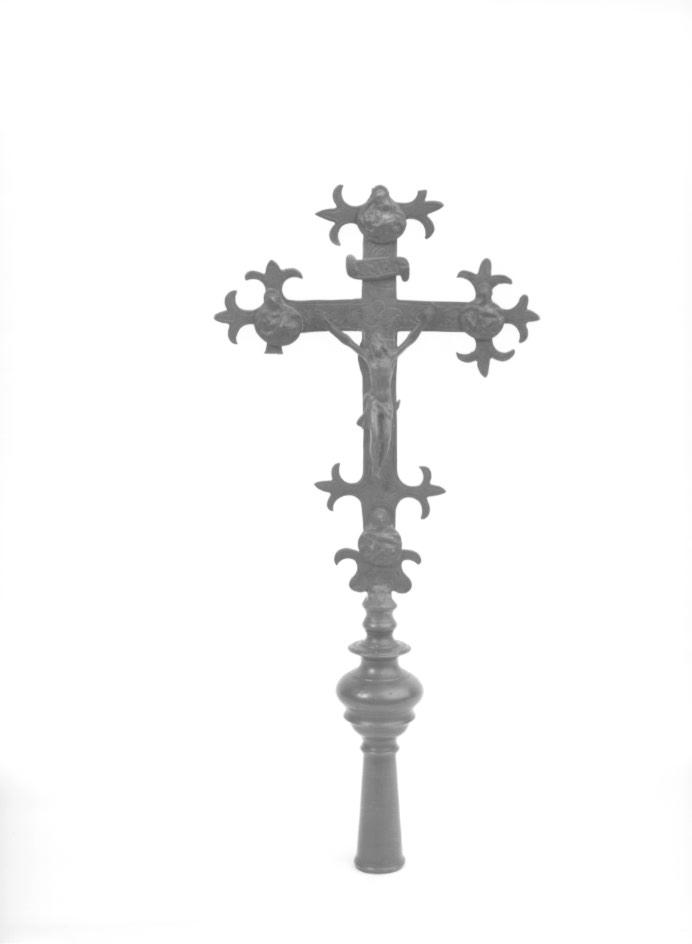 croce processionale - ambito veneto (secc. XVI/ XVII)