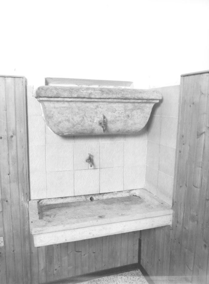lavabo da sacrestia - ambito veneto (secc. XIX/ XX)