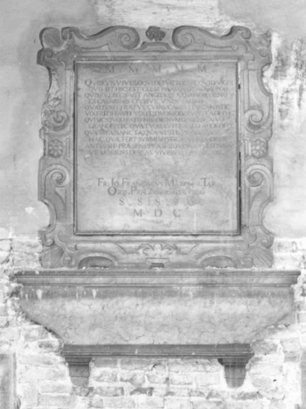 monumento funebre - ambito veneto (sec. XVII)